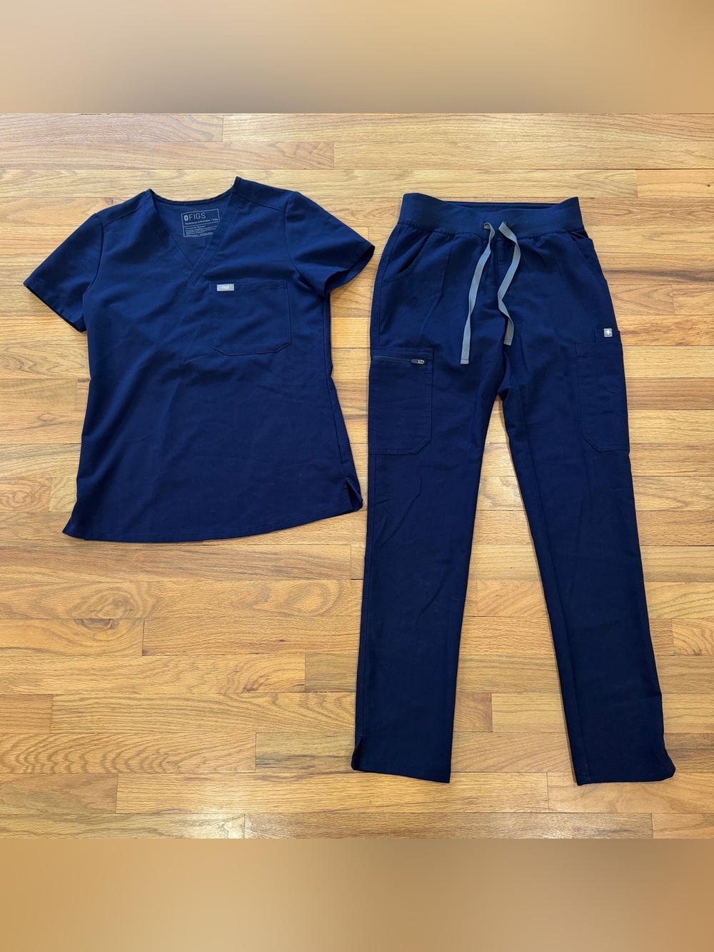 Figs Navy Scrub Jogger Set XXS/P